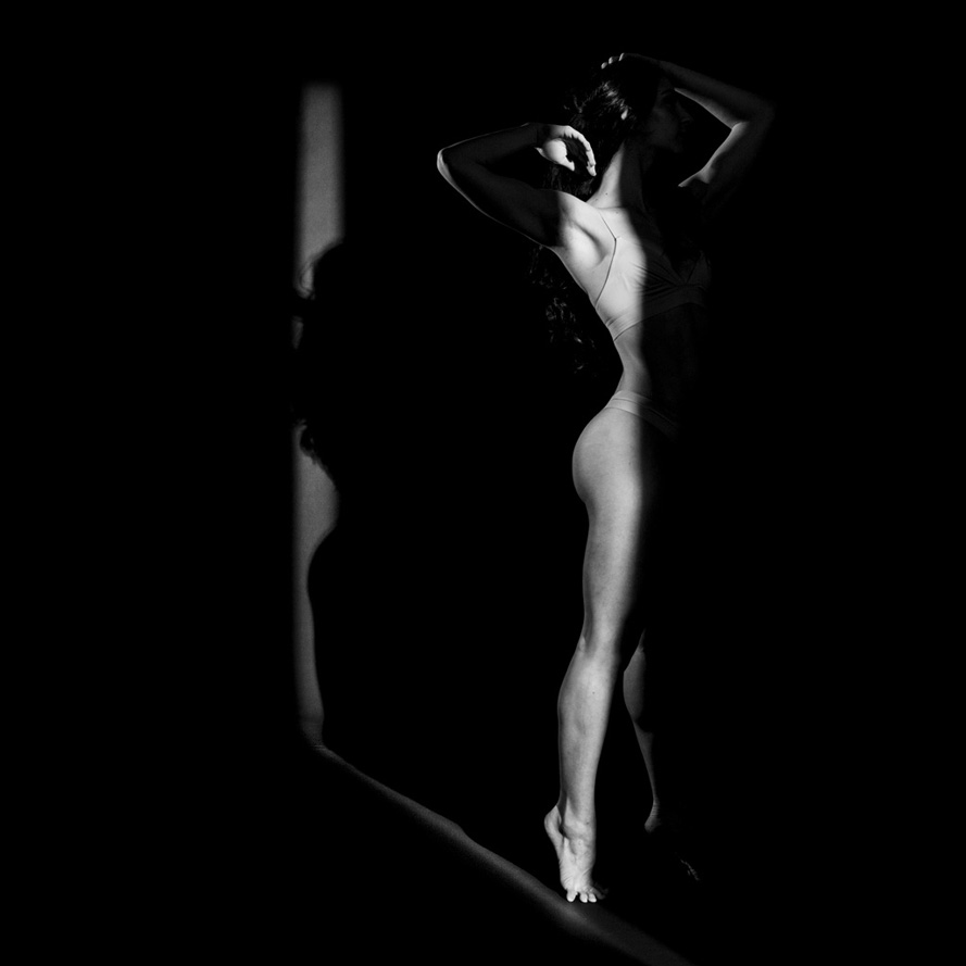 Dancer Beauty Film Noir Toronto Canada dance portrait photographer David Walker