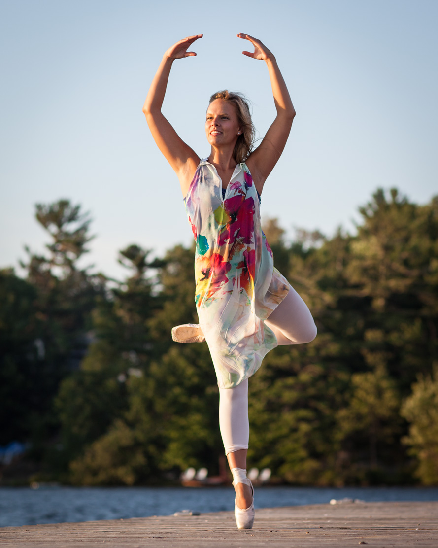 Muskoka Ballet Dancer fitness and beauty Toronto Canada dance photographer