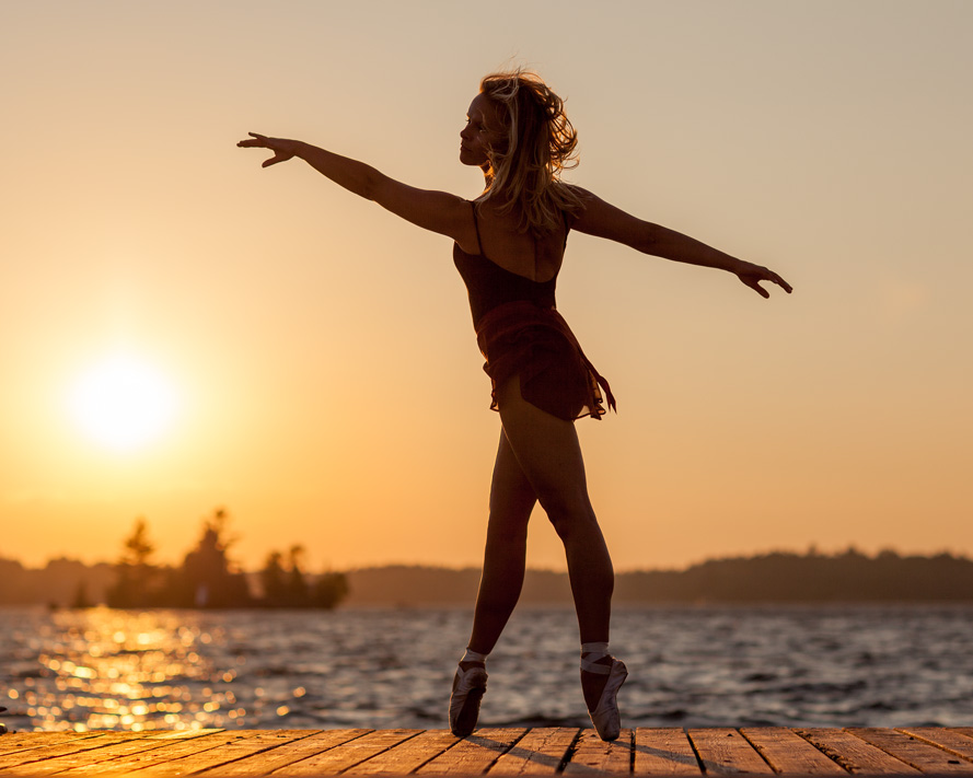 Muskoka Ballet Dancer fitness and beauty Toronto Canada dance photographer