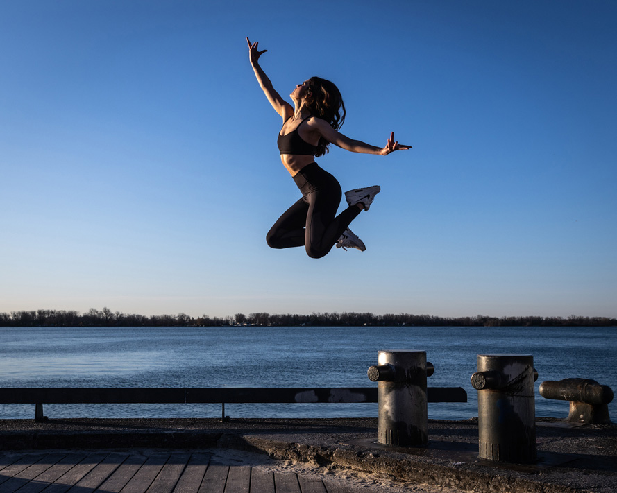 Dancer fitness and beauty Toronto Canada dance photographer David Walker