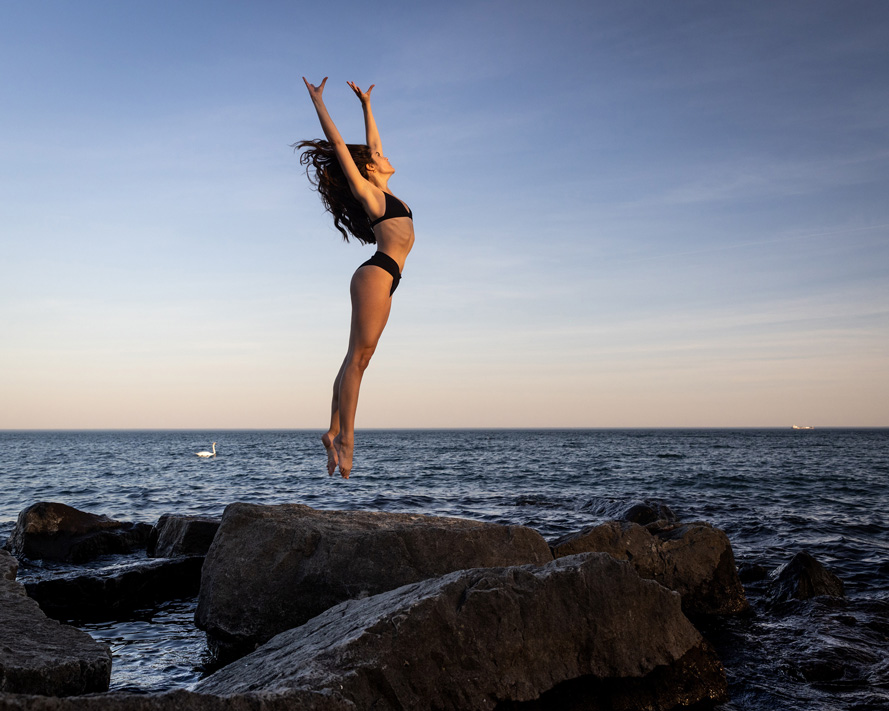 Dancer fitness and beauty Toronto Canada dance photographer David Walker