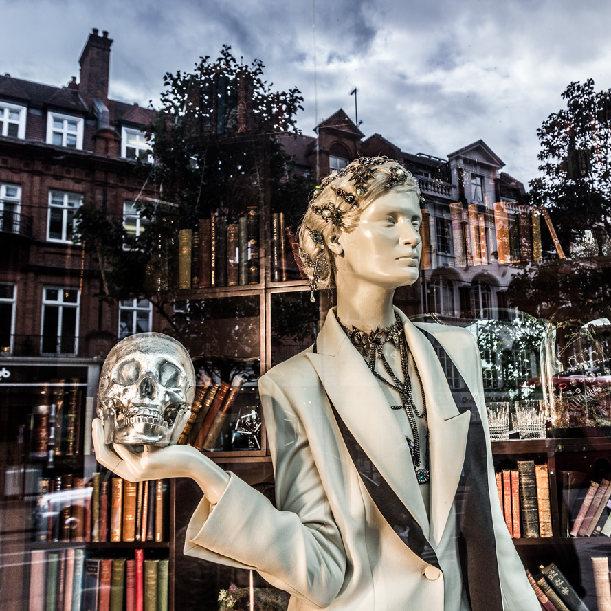 Fashion Window Reflected Architecture Toronto photographer David Walker