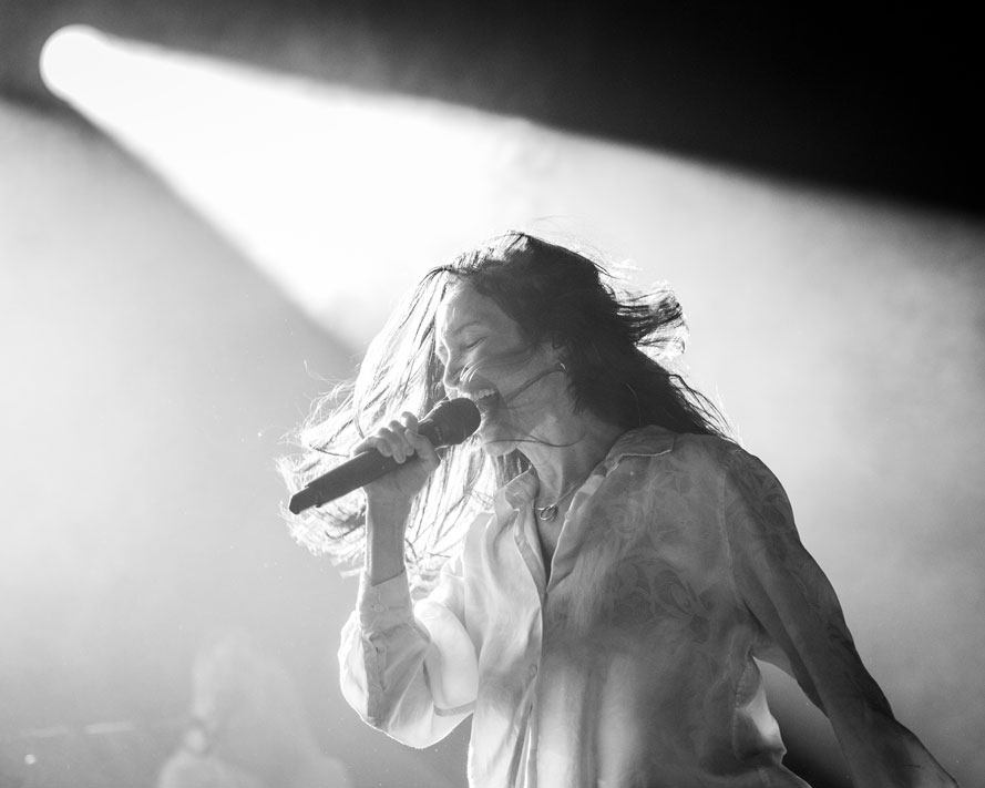 July Talk - Leah Fay Goldstein - Tall Pines Festival - Toronto Canada performance